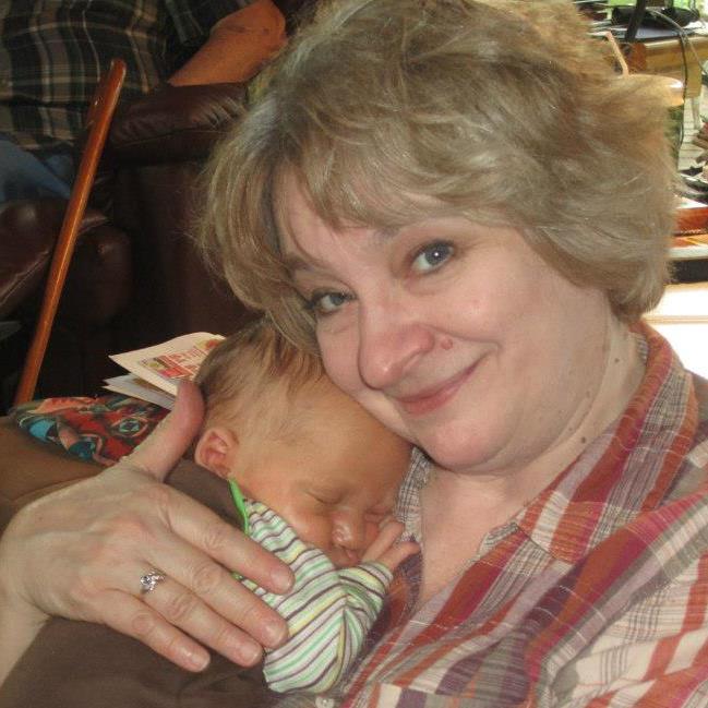 Cindy and Grandson Cash